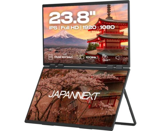 JAPANNEXT 60,5cm JN-DMD-IPS238F-C4 Dual-Monitor         FHD Monitori