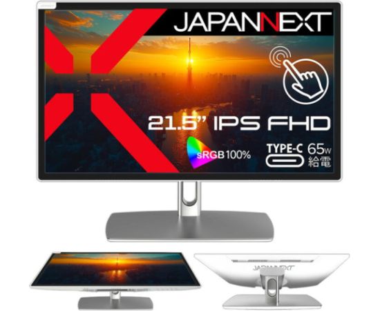 JAPANNEXT 54,6cm JN-IPS2152FHDR-C65W-FLD-T HDMI/DP Touch FHD LED / LCD мониторы