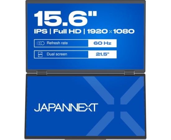 JAPANNEXT 39,6cm JN-DMD-IPS156F    Dual-Monitor         FHD LED / LCD мониторы