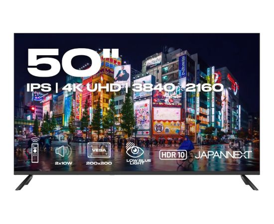 JAPANNEXT 127,0cm JN-IPS500UHD60F        16:9   3x HDMI UHD LED / LCD мониторы
