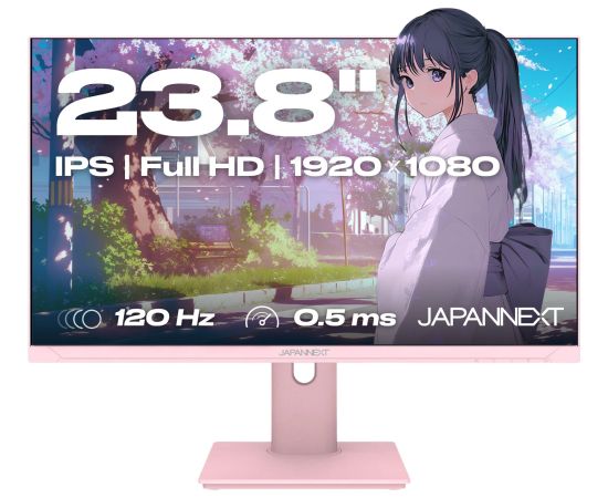 JAPANNEXT 60,5cm JN-I238FHD120F-HSP-PK   16:9 HDMI pink FHD LED / LCD мониторы