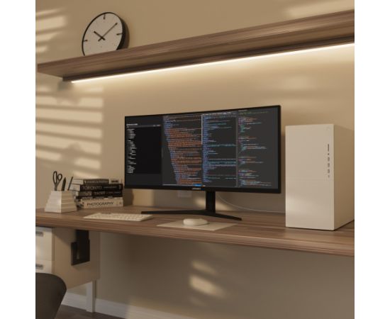 JAPANNEXT 86,4cm JN-IPS340UWQHD60C-C65W-HS    curved   UWQHD LED / LCD мониторы
