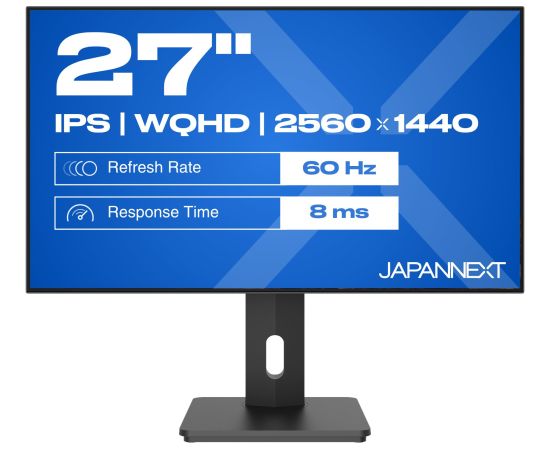 JAPANNEXT 68,6cm JN-27IPS4FLWQHDR-HSP    16:9 HDMI/DP   WQHD Monitori