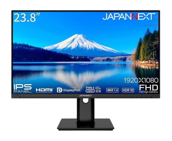 JAPANNEXT 60,5cm JN-IPS238FHDR-C65W-HSP  16:9 HDMI/DP   FHD LED / LCD мониторы