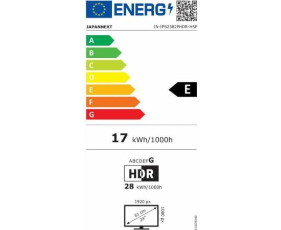 JAPANNEXT 60,5cm JN-IPS2382FHDR-HSP      16:9 HDMI/VGA  FHD LED / LCD мониторы