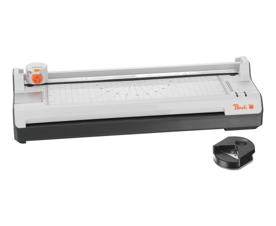 Peach 6 in 1 Laminiergerät A3 inkl. Eckenrunder, Trimmer, Laminierfolien (PBP450) Laminēšanas iekārtas