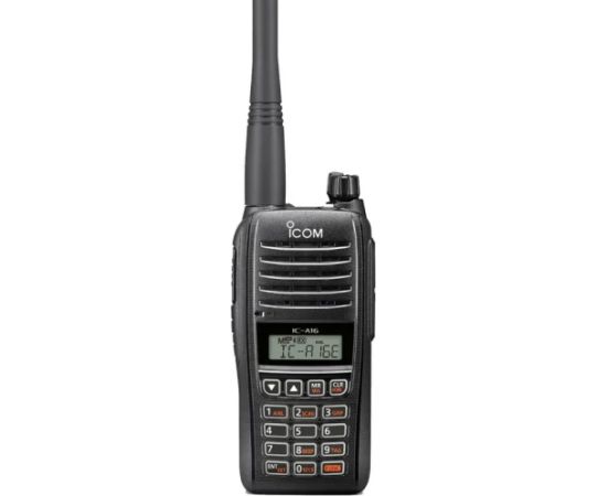 Icom ICOM Aviācijas portatīvais radio uztvērējs Rācijas
