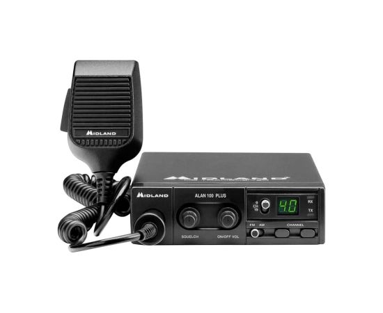 Midland ALAN 100+B CB radio stacija AM/FM Rācijas