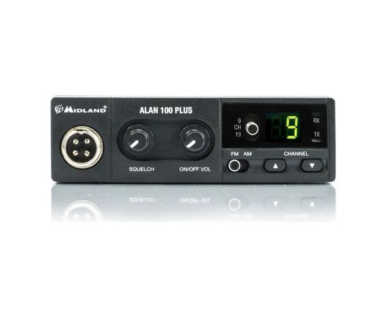 Midland ALAN 100+B CB radio stacija AM/FM Rācijas