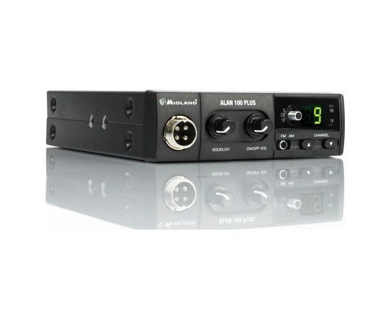 Midland ALAN 100+B CB radio stacija AM/FM Rācijas