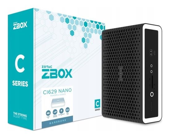 Zotac ZBOX-CI629NANO i3-1315U Intel DDR5 HDMI DP Thunderb. Personālie datori