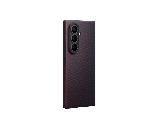 Samsung EF-KF976SRE Carbon Magnet Case Aizsargapvalks priekš Galaxy Z Fold 8 Ultra / sarkans Neoriģinālie Maciņi
