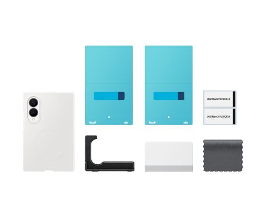 Samsung EF-EF971CWE Silicone Magnet Cover Защитный чехол для Galaxy Z Fold 8 / белый Чехлы - альтернативные