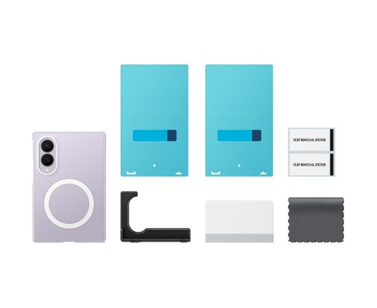Samsung EF-CF971CTE Clear Magnet Cover Защитный чехол для Galaxy Z Fold 8 / прозрачный Чехлы - альтернативные