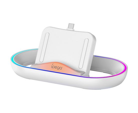 iPega P5P02 Lādēšanas dokstacija ar RGB priekš Playstation Portal Remote Player / balts Piederumi konsolēm