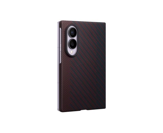 Samsung EF-KF971SRE Carbon Magnet Case Aizsargapvalks priekš Galaxy Z Fold 8 / sarkans Neoriģinālie Maciņi