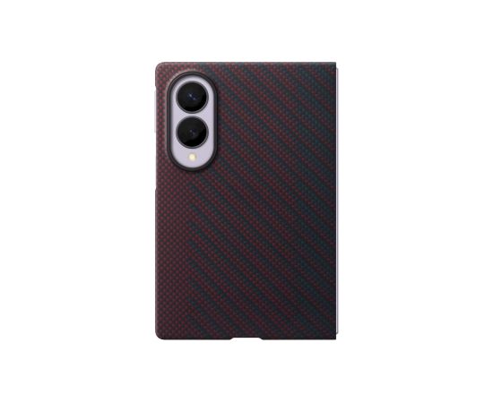 Samsung EF-KF971SRE Carbon Magnet Case Aizsargapvalks priekš Galaxy Z Fold 8 / sarkans Neoriģinālie Maciņi