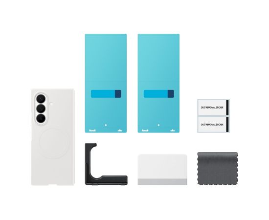 Samsung EF-EF976CWE Silicone Magnet Cover Защитный чехол для Galaxy Z Fold 8 Ultra / белый Чехлы - альтернативные