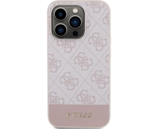 Guess GUHCP15LG4GLPI Aizmugurējais Apvalks priekš Apple iPhone 15 Pro Neoriģinālie Maciņi