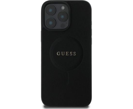 Guess GUHMP16XPSAHMCK Aizmugurējais Apvalks priekš Apple iPhone 16 Pro Max Neoriģinālie Maciņi