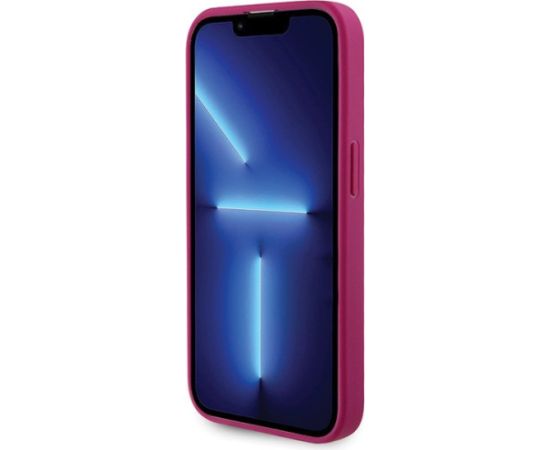 Guess Strass Metal Logo Back Case Aizsargapvalks Priekš Apple iPhone 15 Pro Max Neoriģinālie Maciņi
