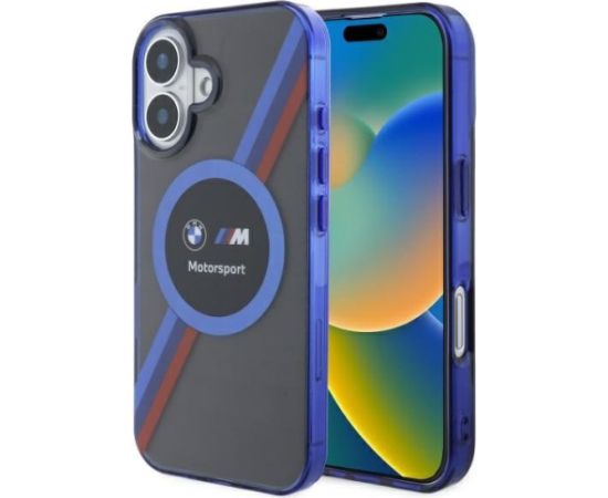 BMW Motorsport IML Circle MagSafe Aizsargapvalks Priekš Apple iPhone 16 Neoriģinālie Maciņi