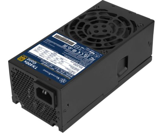 Silverstone Technology TX400x Gold (black, 2x PCIe, 400 watts) Datoru barošanas bloki