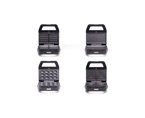 Promis 4 in 1 MELTO sandwich maker / sandwich, cookies, nuts, waffles, grill / Тостеры