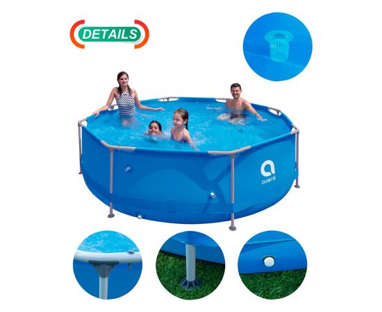 AVENLI Round Frame Swimming Pool 305x76 Set Akumulatori