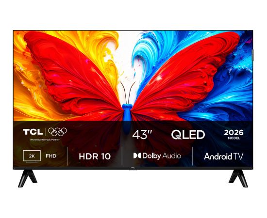 TCL S5L 43S5L TV 109.2 cm (43") Full HD Smart TV Wi-Fi Black 300 cd/m² Televizori