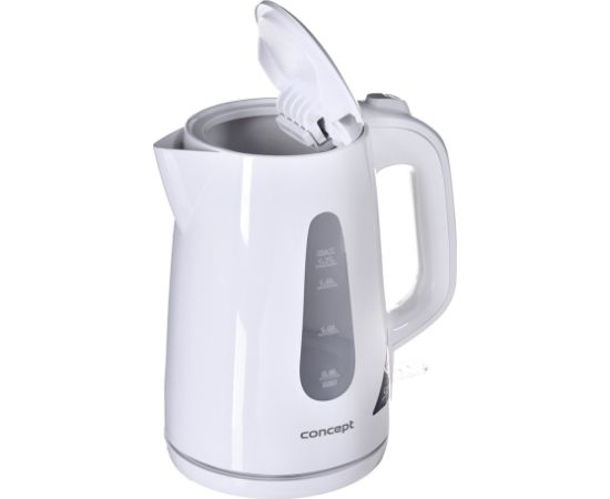 Concept RK2380 electric kettle 1.7 L 2200 W White Чайники (электрические)