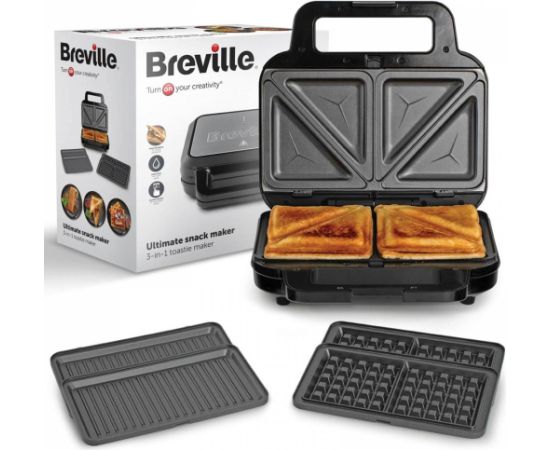 Opiekacz Breville 3w1 VST098X Tosteri