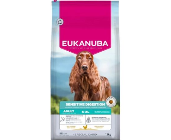 Eukanuba Special Care Sensitive Digestion dla psów wrażliwych 12kg Suņu barība