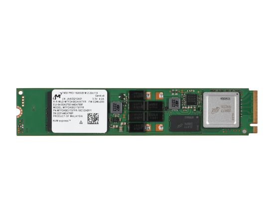 Micron 7450 PRO M.2 1.92 TB PCI Express 4.0 3D TLC NAND NVMe Новинки Компьютерная техника