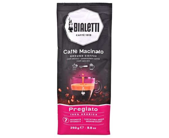Kawa mielona Bialetti Perfetto Moka Pregiato 250g Kafija, kapsulas