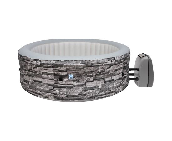 Garden spa, inflatable pool, AVENLI NICE 6-person hot tub, 204x70, brick-coloured Akumulatori