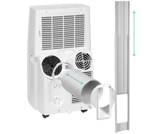 TEESA 3.9 kW Portable Air Conditioner with WiFi and Heating Function, Tuya, White Кондиционеры