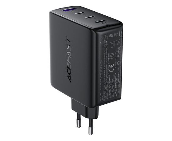 Сетевая зарядка Acefast A94 100W GaN 3xUSB-C/USB-A черная Зарядные устройства