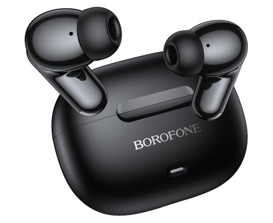 Wireless headphones Borofone BW96 ANC+ENC black Austiņas