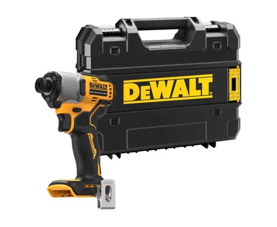Triecienatslēga DeWalt DCF840NT-XJ; 1/4''; 18 V (bez akumulatora un lādētāja) Trieciena uzgriežņu pistoles ar akumulatoru