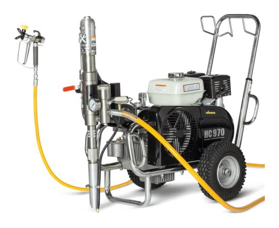 Augstspiediena apdares maisītājs Wagner HeavyCoat 970 G benzīna Распылители краски