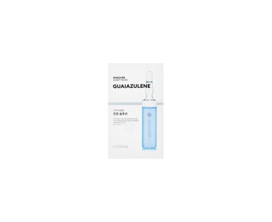 Missha Mascure Sheet Mask Guaiazulene - Hydratační plátýnková maska 28ml Косметика для тела