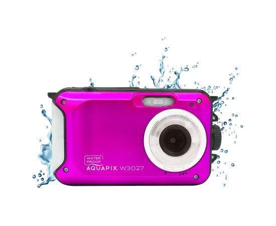 Easypix Aquapix W3027 Wave Pink 10033 Digitālās fotokameras