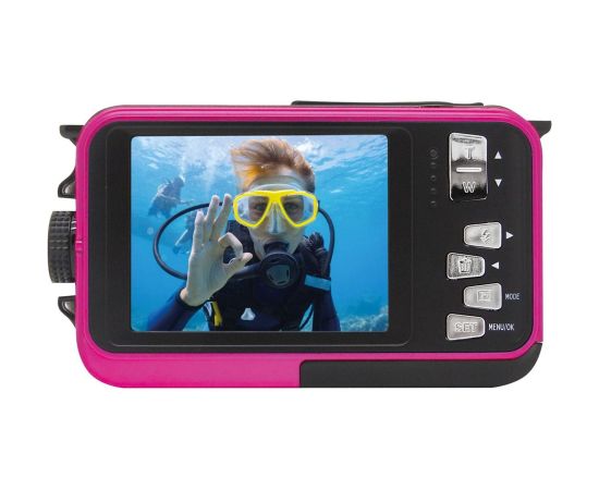 Easypix Aquapix W3027 Wave Pink 10033 Digitālās fotokameras