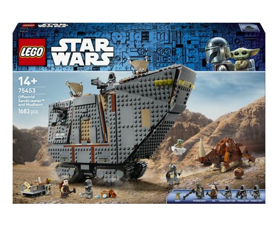 LEGO Star Wars Piaskoczołg wędrownych Jawów i bagnorożec (75453) Jaunumi, Bērnu preces