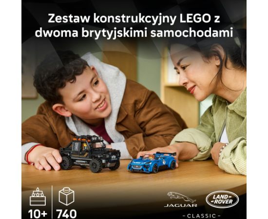 LEGO Speed champions Jaguar Project 7 i Land Rover Defender (77264) Новости - Детские товары