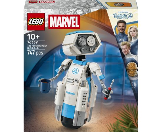 LEGO Marvel Fantastyczna Czwórka H.E.R.B.I.E. (76339) Jaunumi, Bērnu preces