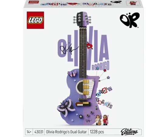 LEGO Editions Podwójna gitara Olivii Rodrigo (43031) Jaunumi, Bērnu preces