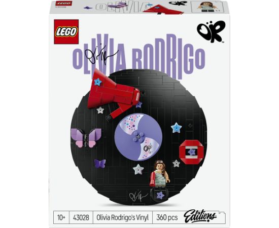LEGO Editions Płyta winylowa Olivii Rodrigo (43028) Jaunumi, Bērnu preces