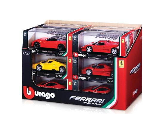 BBURAGO FERRARI car model 1/32 Ferrari RP Vehicels, asort., 18-46100 Машины и аксессуары